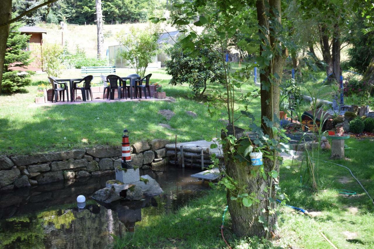 Ferienwohnung Waldmuehle Saupsdorf ภายนอก รูปภาพ