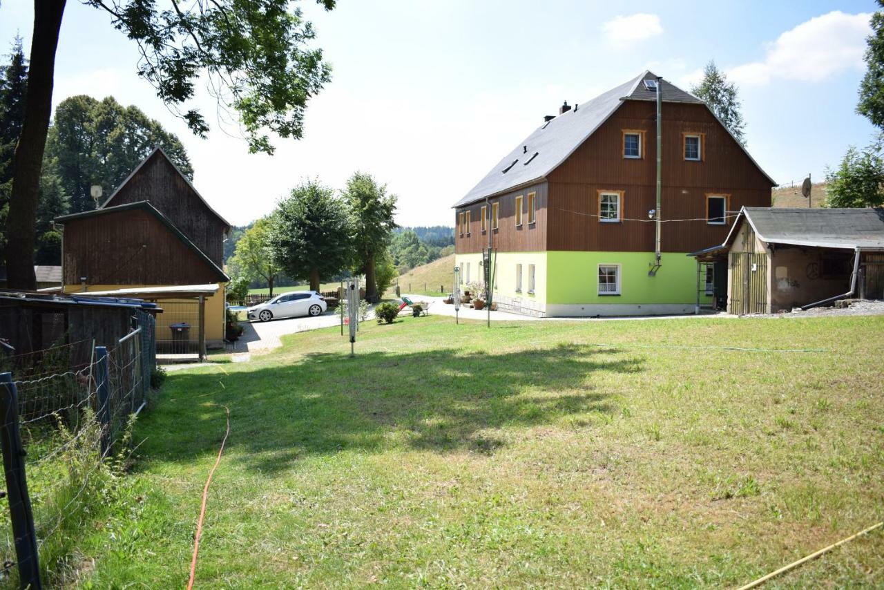 Ferienwohnung Waldmuehle Saupsdorf ภายนอก รูปภาพ